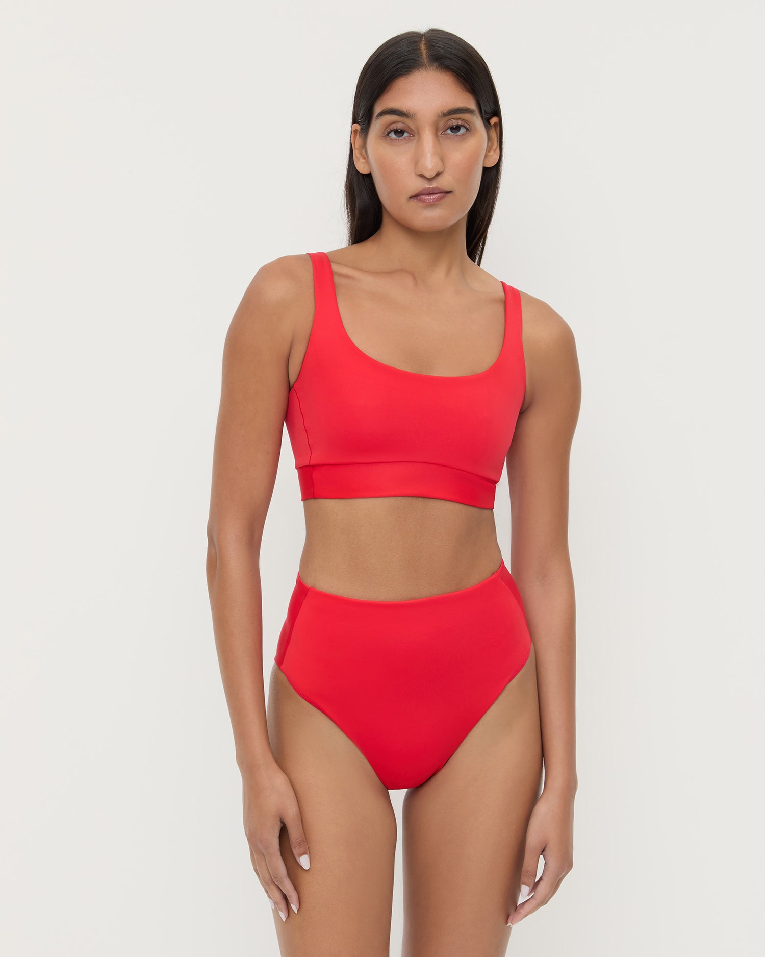 LOF X LR Double Scoop Bikini Top