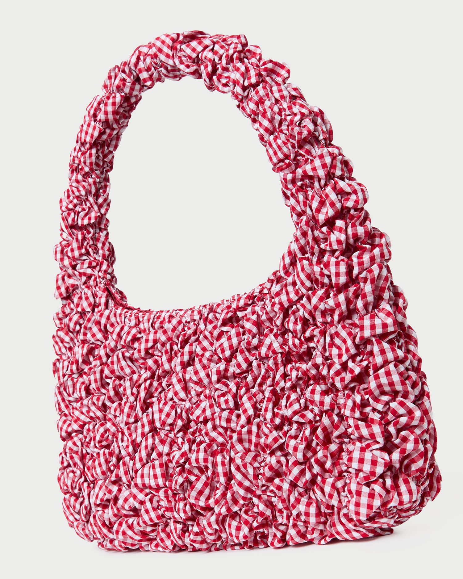 Syd Red Mini Hobo Bag