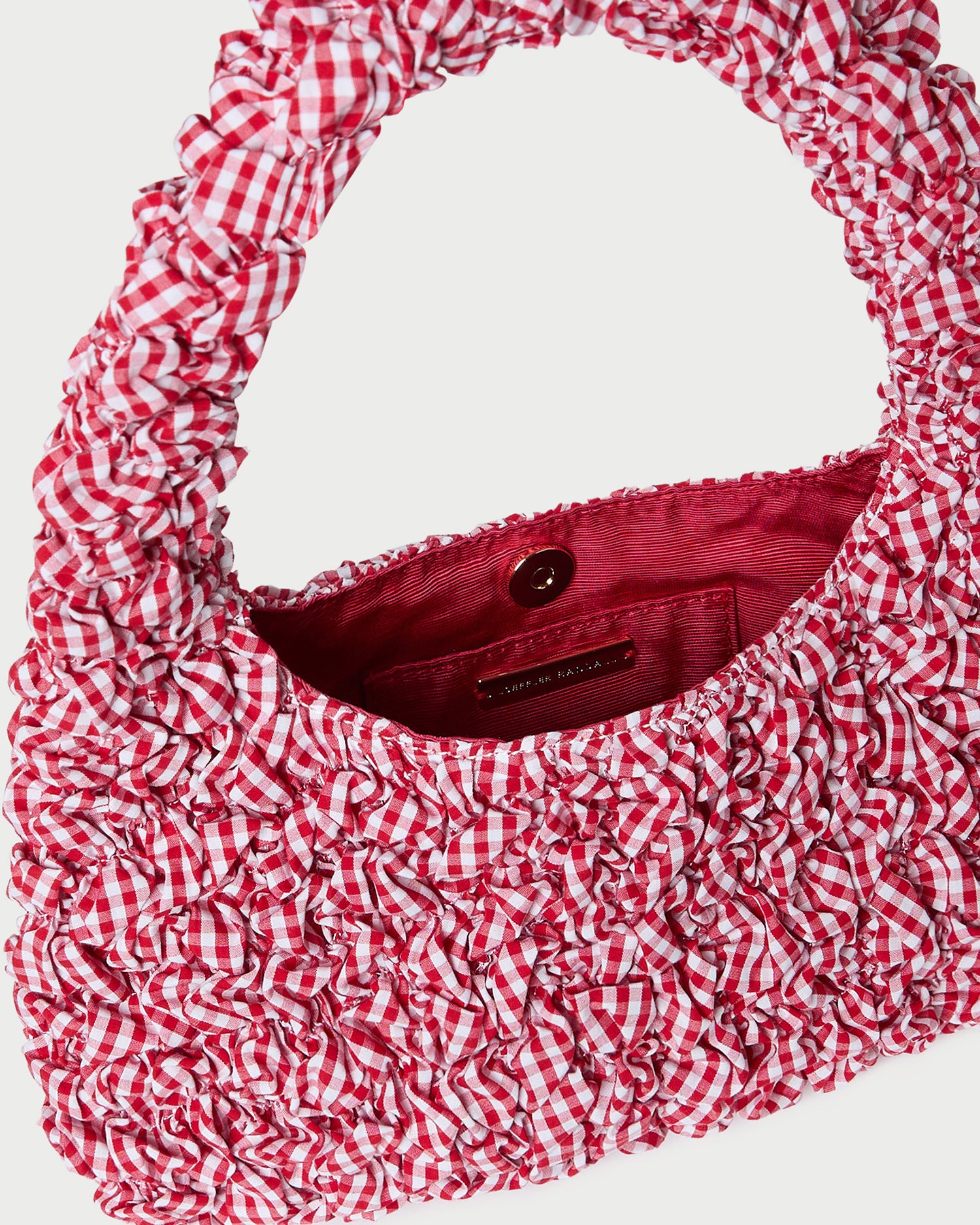 Syd Red Mini Hobo Bag