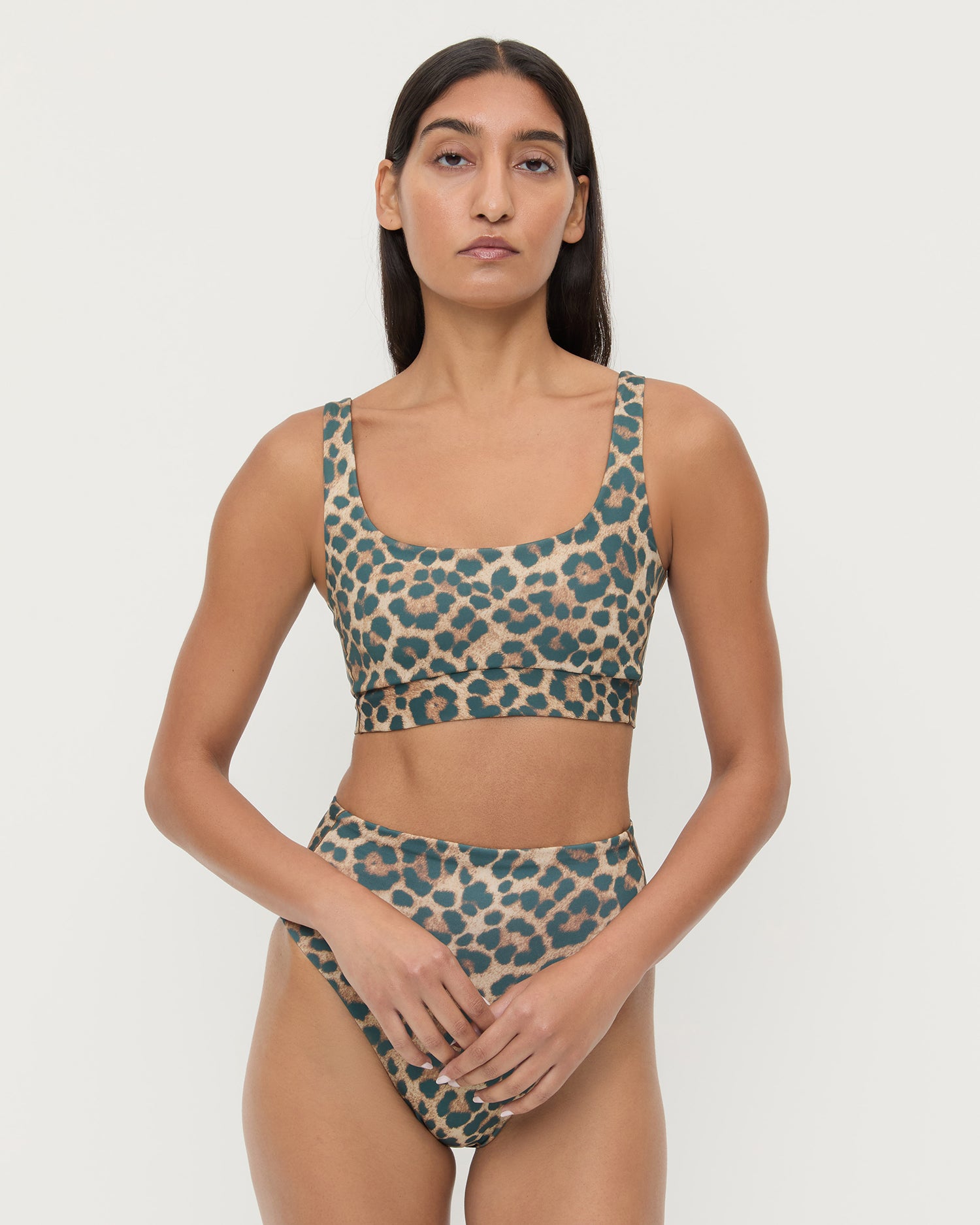LOF X LR Double Scoop Bikini Top