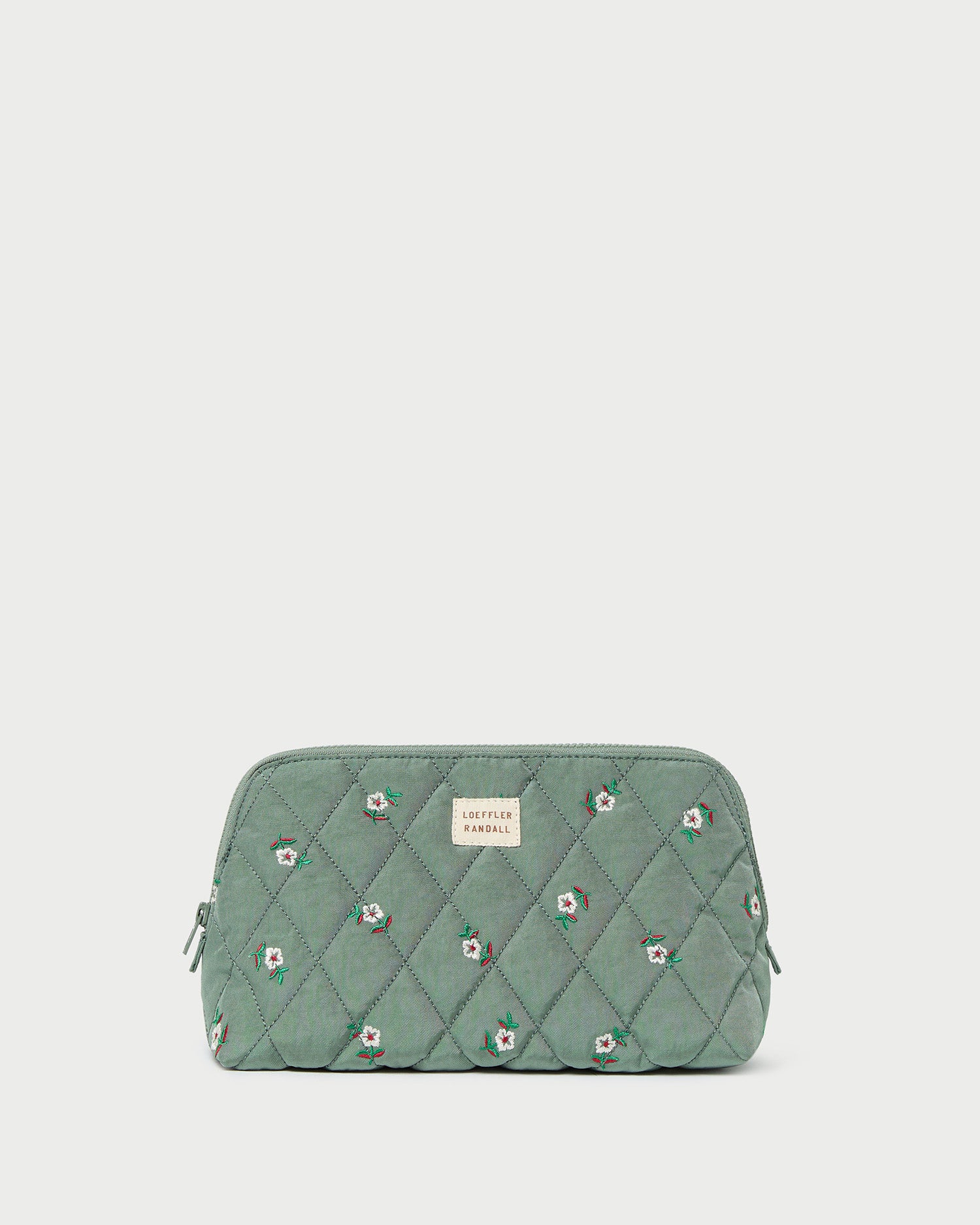 Frances Sage Floral Cosmetic Pouch