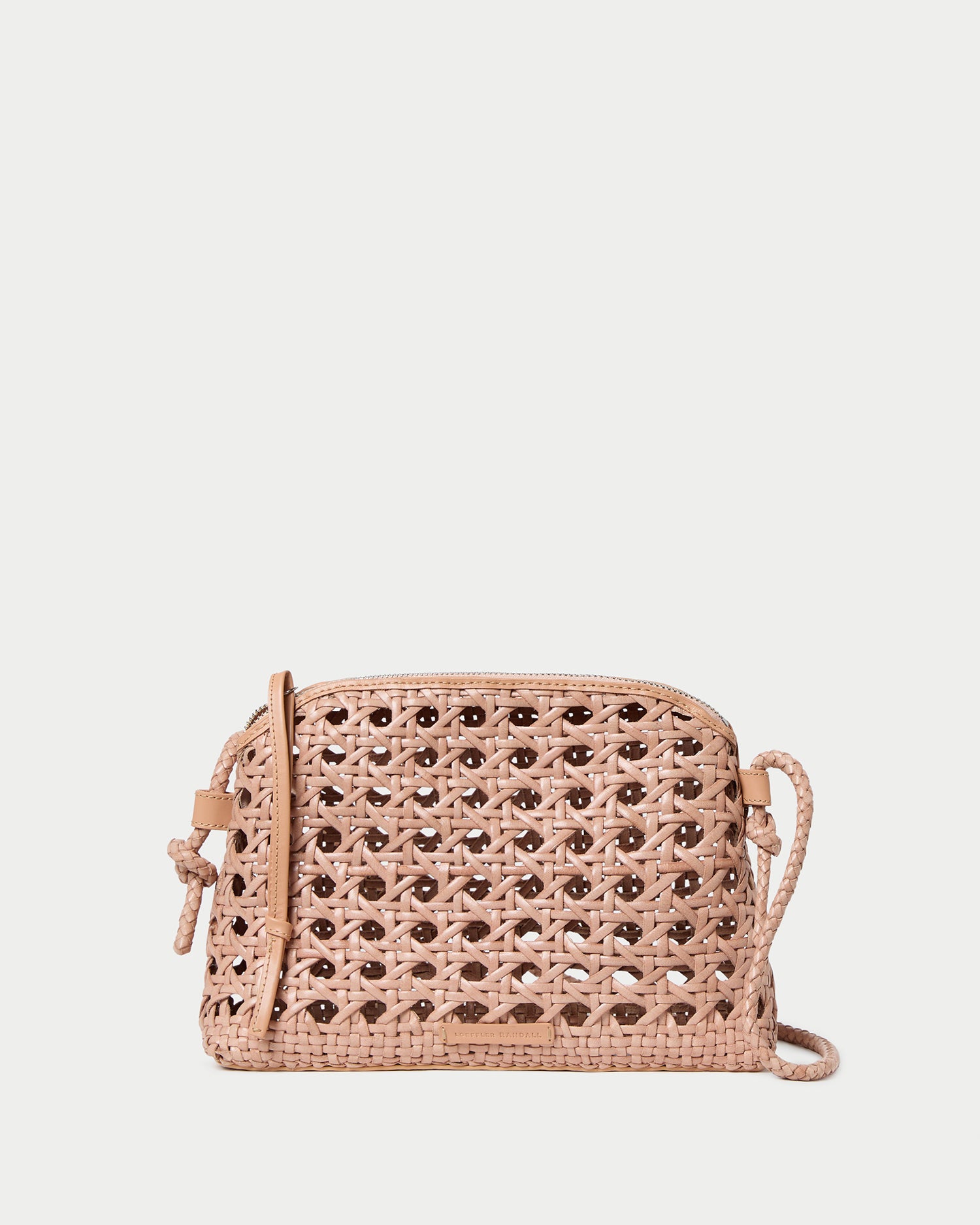 Mallory Desert Sand Woven Crossbody