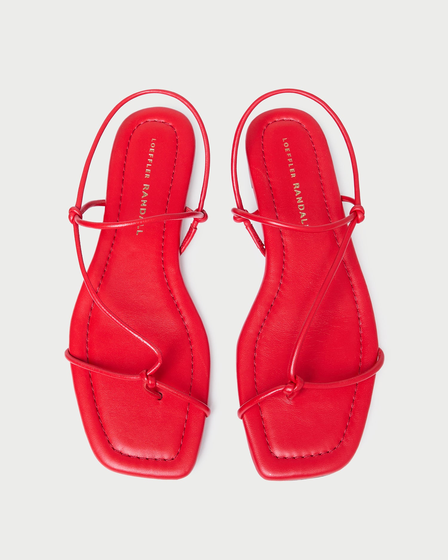 Eleanor Red Strappy Sandal
