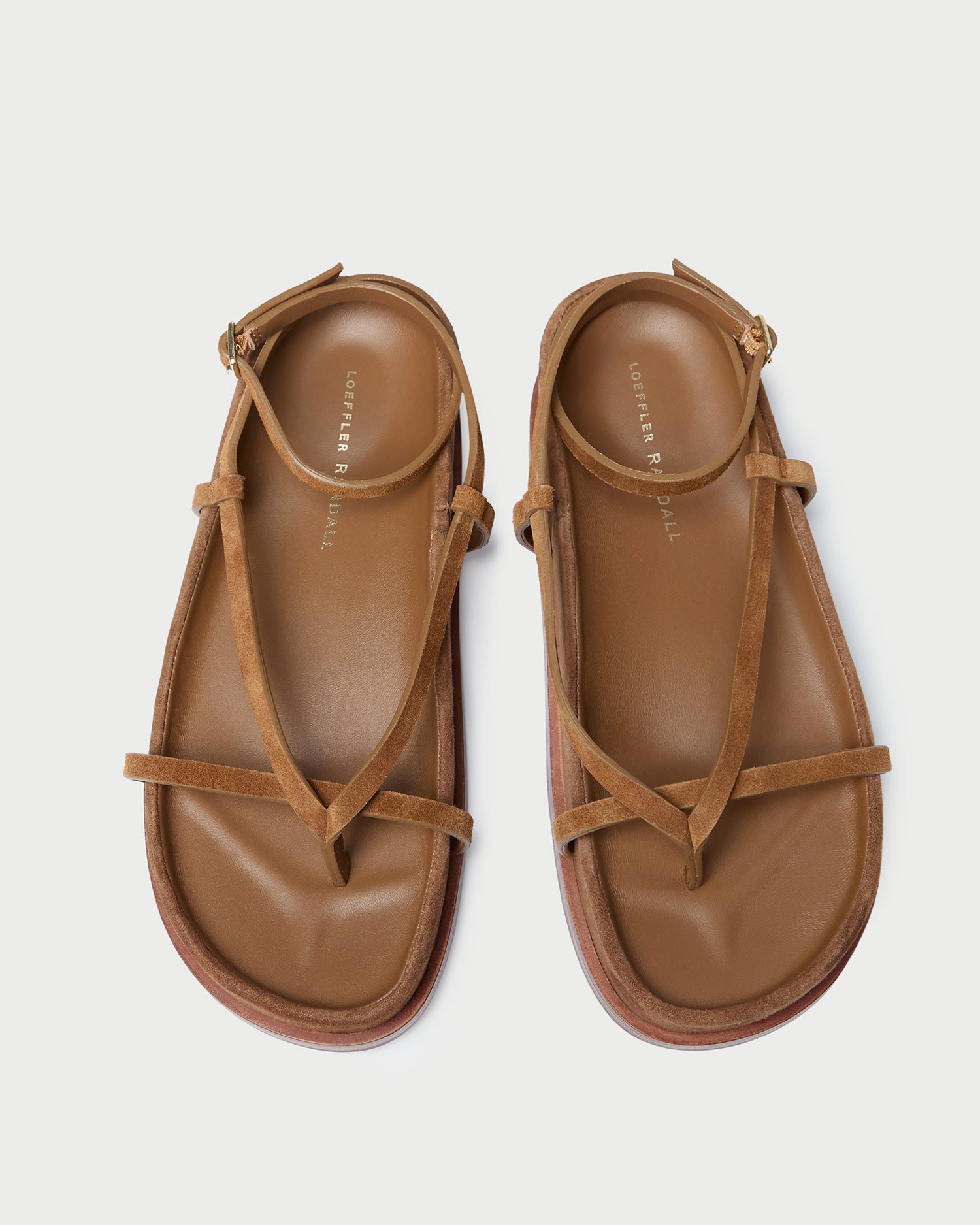 Sonny Cacao Suede Wrap Sandal