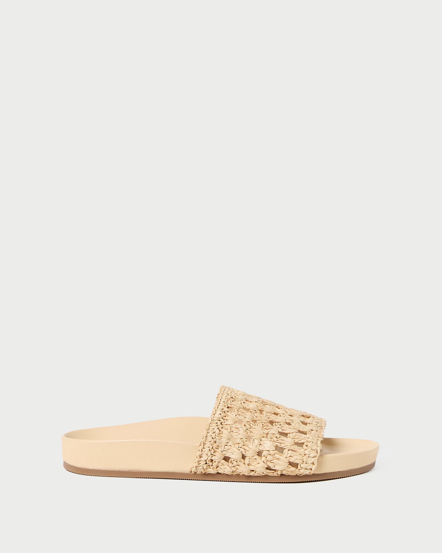 Henri Natural Crochet Sandal
