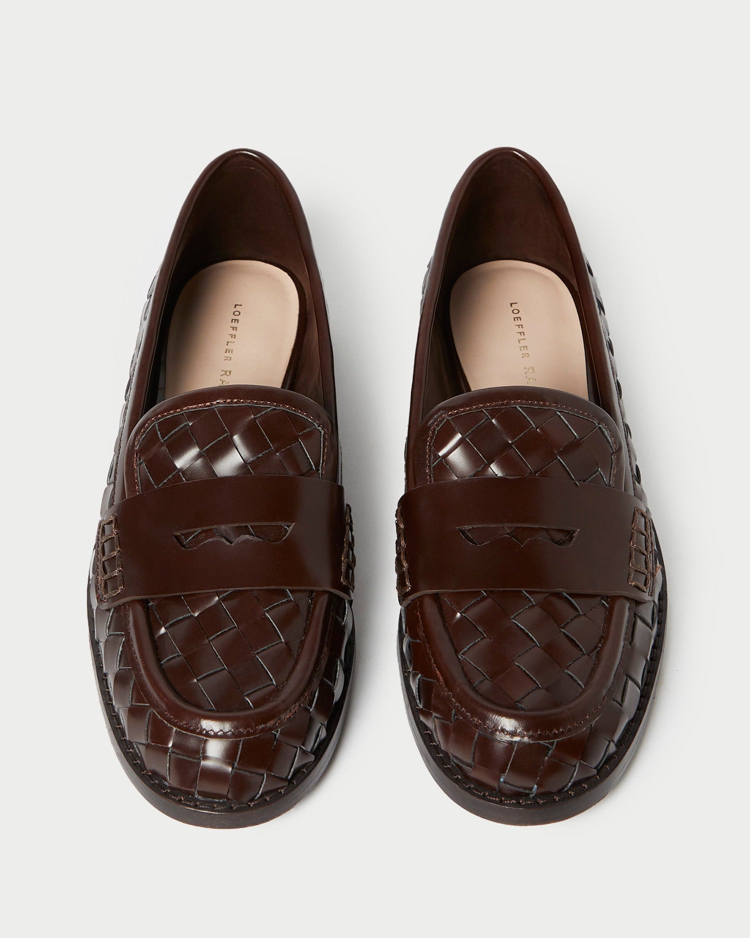 Rachel Espresso Woven Loafer