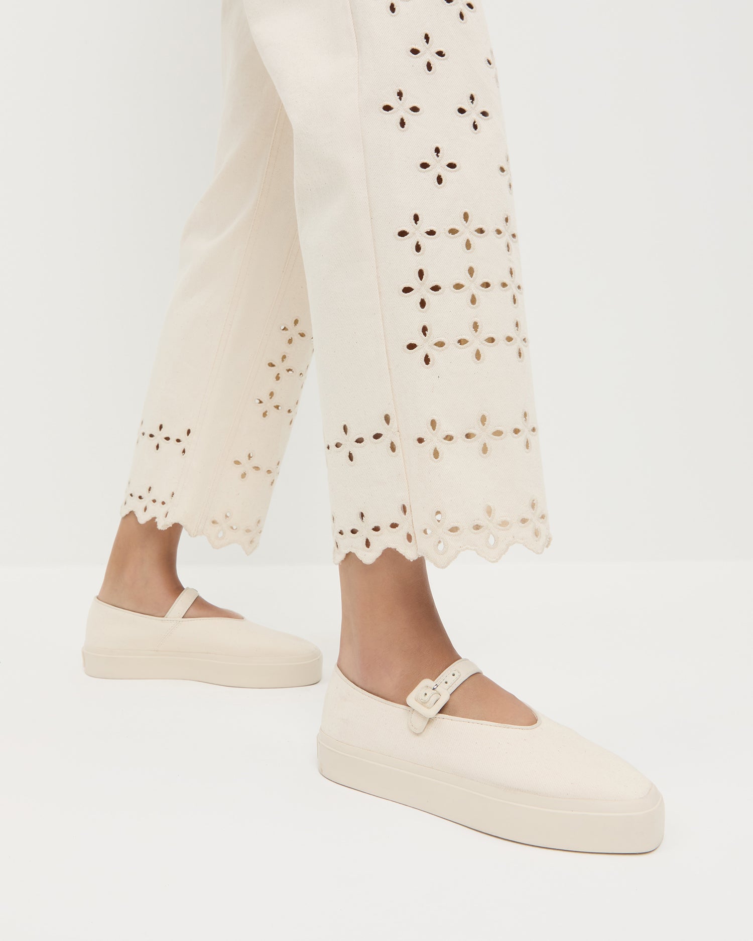 Cooper Natural Mary Jane Sneaker