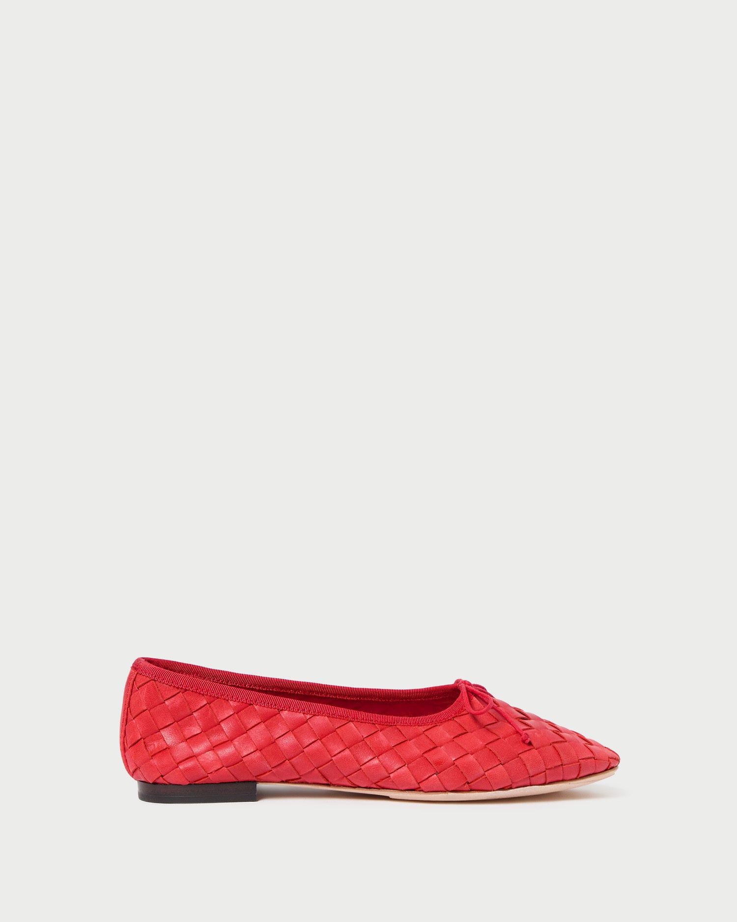 Landry Red Woven Ballet Flat