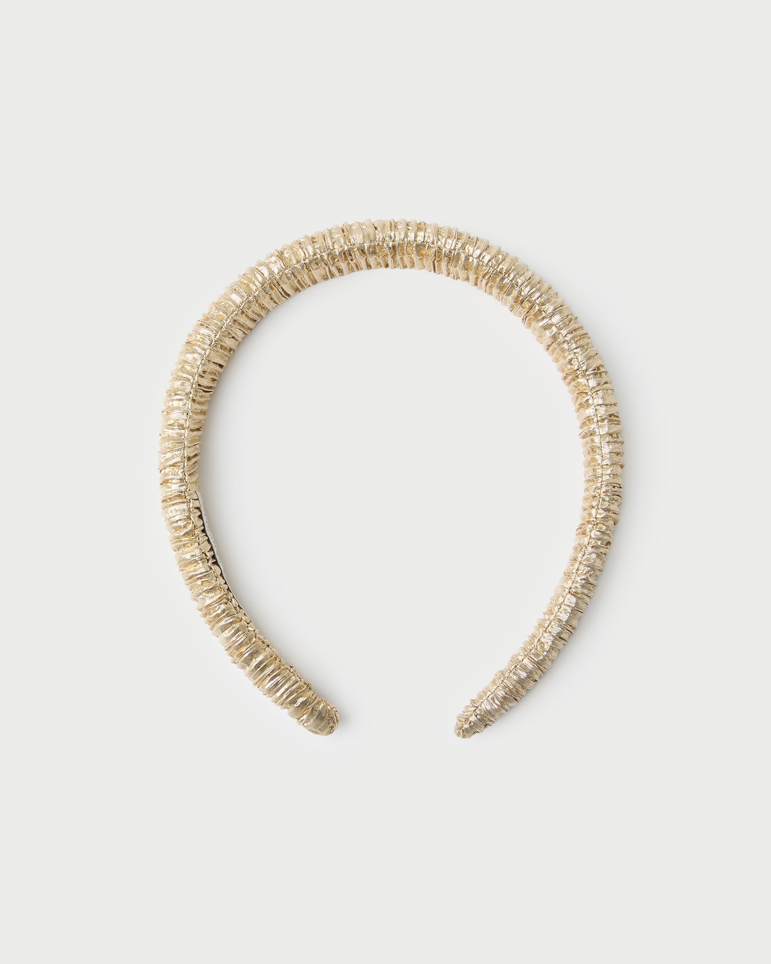 Marina Gold Puffy Headband