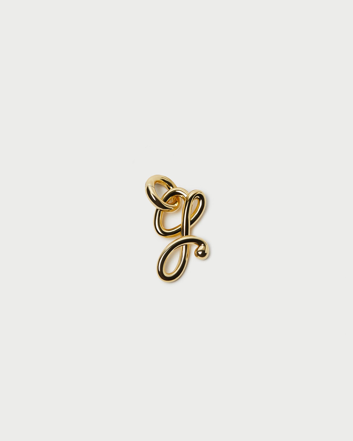 Small Gold Letter "G" Charm