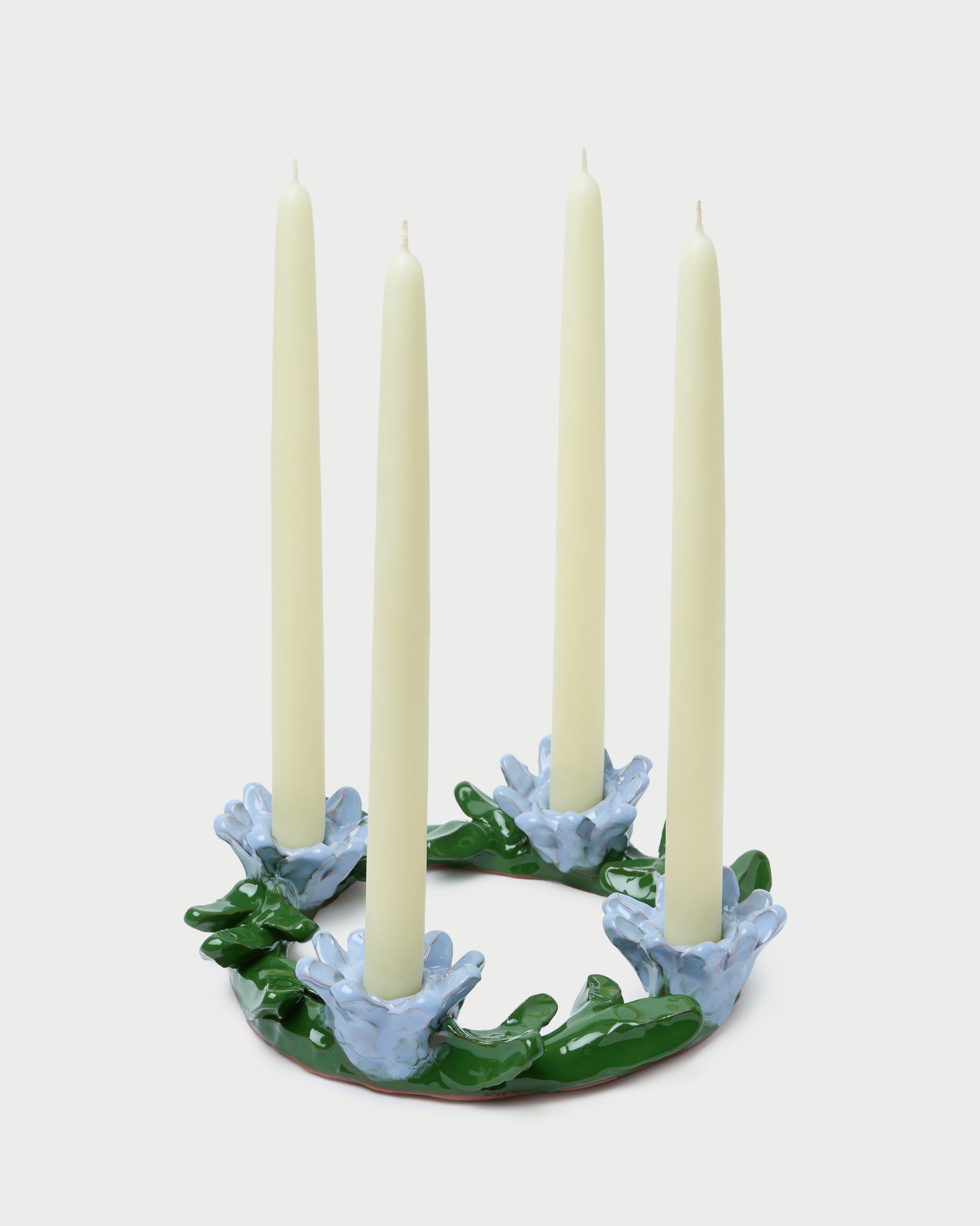 LR x Sean Gerstley Blue Ceramic Wreath