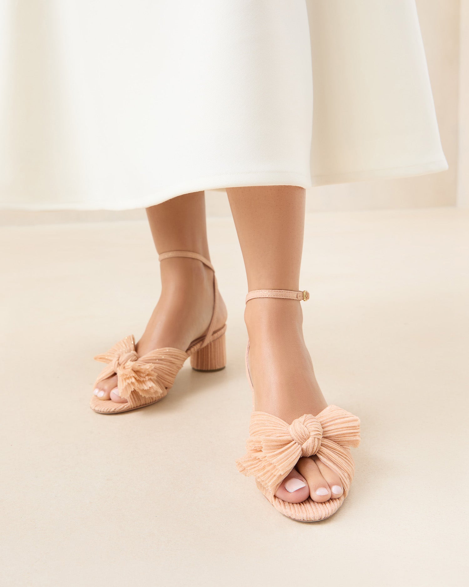 Dahlia Glitter Beauty Bow Heel