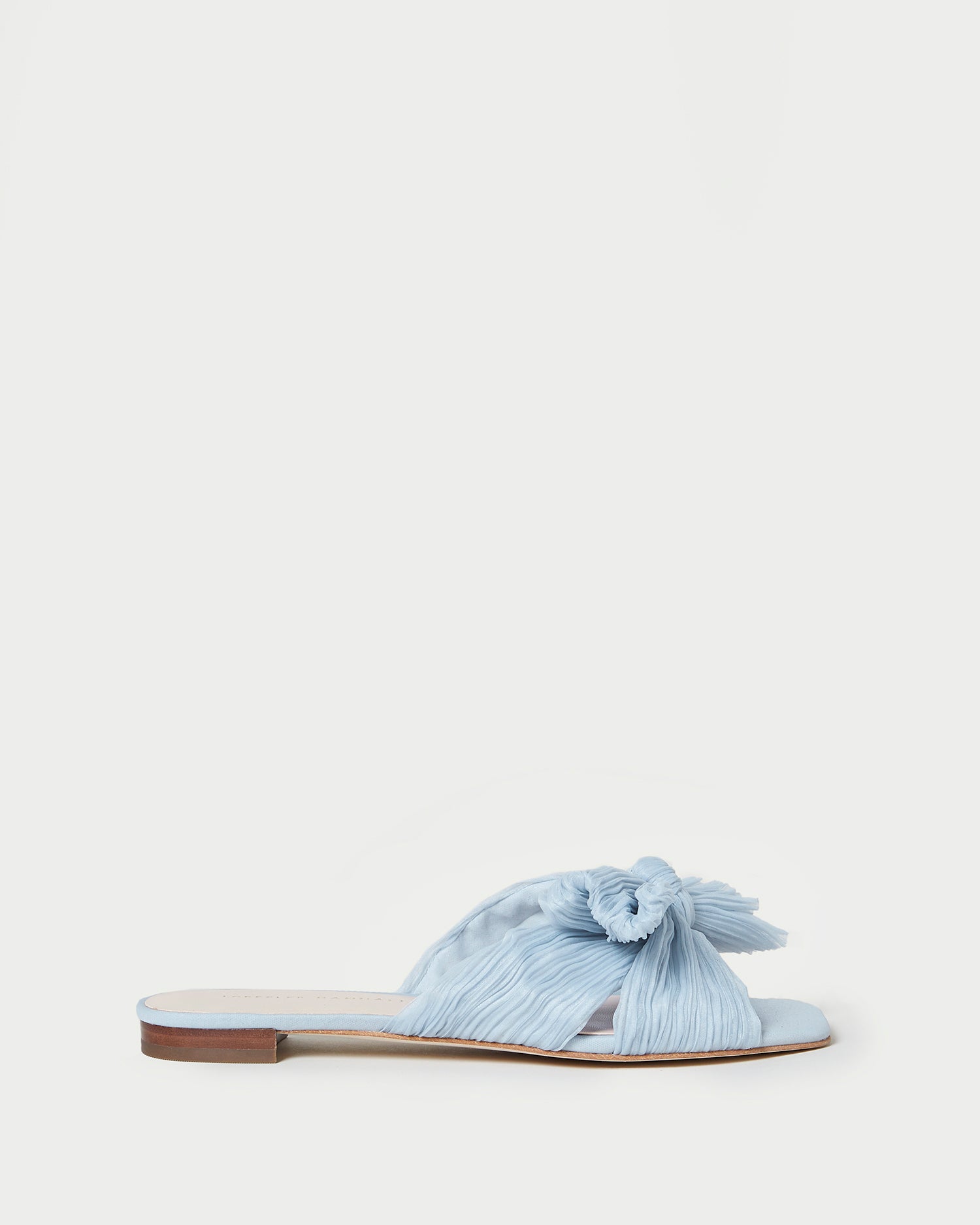 Daphne Blue Bow Slide