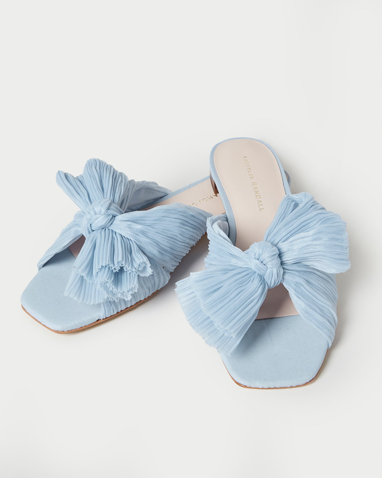 Daphne Blue Bow Slide