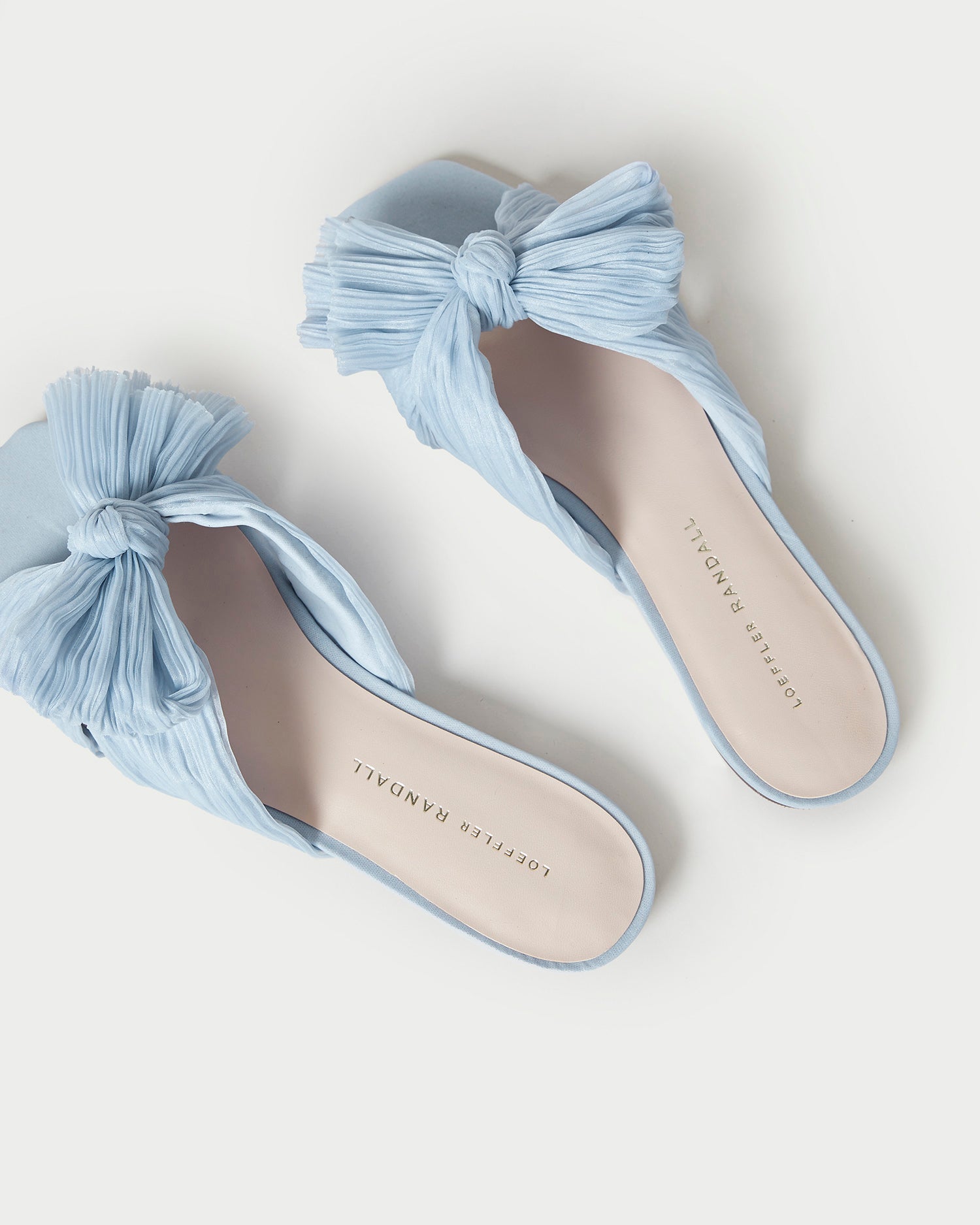 Daphne Blue Bow Slide